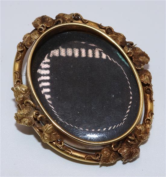 Gold miniature frame